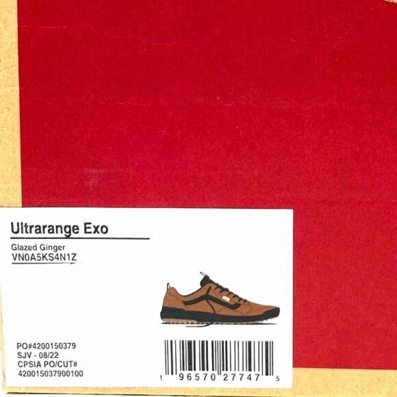 VANS UltraRange EXO MTE-1 Shoe Low Top Skate Suede VN0A5KS4N1Z Size Women Brown - Picture 10 of 11